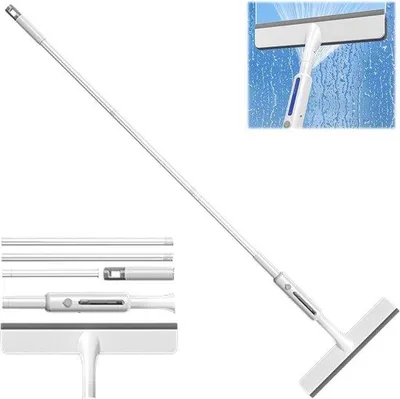 Produktbild von Doppelseitiger Fensterreiniger für Fenster - Sprüh-Fensterreinigungssystem - Dusche und Glas Tür - 3-in-1 Fensterreiniger - Fenster reinigen Magnetischer Scheibenreiniger