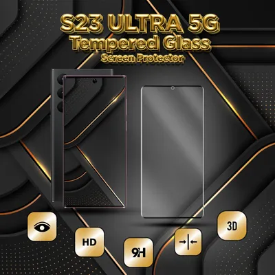 Produktbild von Samsung Galaxy S23 ULTRA 5G - tvrzené sklo 9H - 3D ochrana displeje v super kvalitě