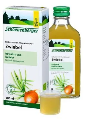 Immagine prodotto di Schoenenberger Succo di cipolla naturale puro 200 ml