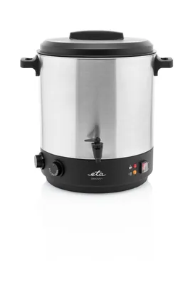 Obrázek produktu pro Eta GRANNY, Černá, Nerezová ocel, Nerezová ocel, 25 l, Otočné, 1,2 m, 30 °C