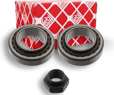 Produktbild von FEBI BILSTEIN Radlagersatz Vorne Links Vorne Rechts für FORD FIESTA III (GFJ) Kegelrollenlager 60mm 05411