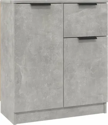 Obrázek produktu pro Příborník betonově šedý 60 x 30 x 70 cm kompozitní dřevo