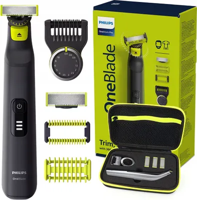 Produktbild von Golarka do twarzy i ciała Philips OneBlade Pro 360 + torba