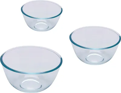 Image de Bols 3 sets 0,5L 14cm 1,0L 17cm 2,0L 21cm