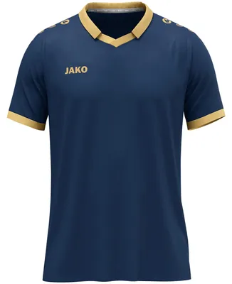 Zdjęcie produktu dla JAKO Unisex T-shirt Glory KA - 4251, Farbe:navy/gold, Größe:S