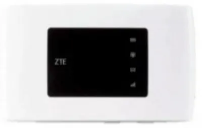 Obrázok produktu pre ZTE MF920C, Mobilný sieťový smerovač, Biela, 150 Mbit/s, LTE, LTE, 800,900,1800,2100,2600 MHz