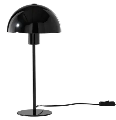 Imagen del producto de Lámpara de mesa FANEUROPE Popart (negra), estructura de metal, diámetro 20 x 40,1 cm