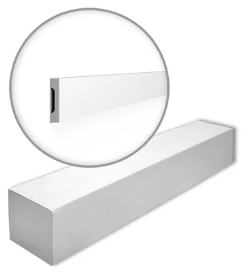 Immagine prodotto di NMC WD2-box WALLSTYL Noel Marquet 1 cartone con 21 strisce decorative Rivestimento per pareti Rivestimento per pavimenti Stile classico bianco | 42 m
