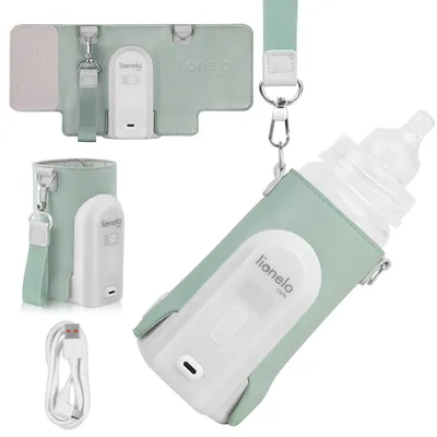 Produktbild von Lionelo Flaschenwärmer Thermup Go Evo 5 Temperaturstufen Green Sage