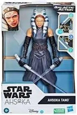 Image de Star Wars Ahsoka Tano Figurine GALACTIC ACTION 30 cm Sons Lumière 4+ ans