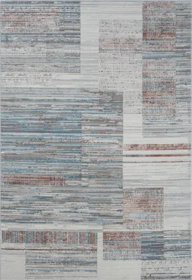 Produktbild von MY-RUG Teppich,Tove, 290x200, Kurzflor-Teppich, grau, weich, gemütlich, mit schönem Muster, flachgewebt, rechteckig