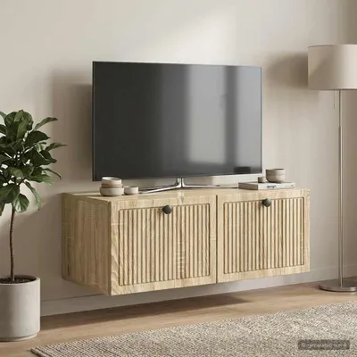 Immagine prodotto di Maison Exclusive - Mobile TV da parete in rovere Sonoma 78,5 x 41 x 30 cm