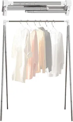 Produktbild von Famanu Kleiderständer Freistehender Kleiderhänger - 43 x 72 x 136 cm