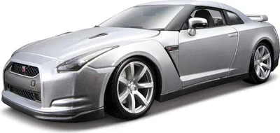 Produktbild von Bburago Nissan GT-R 2009 1:18 silber