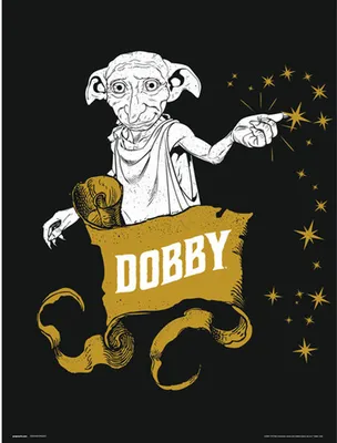 Produktbild von Harry Potter - Kunstdruck - Dobby