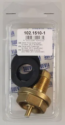 Produktbild von Suevia Ventil mit 2 Dichtungen f. Mod. 25 - 102.1510-1