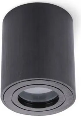 Produktbild von Aufputzlampe AQUARIUS GU10 Rund-Schwarz IP44 Kobi