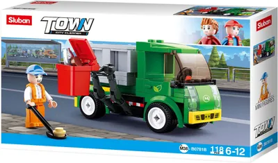 Produktbild von Sluban City Müllwagen M38-B0781B
