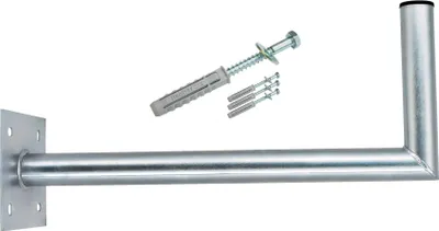 Produktbild von SkyRevolt 60cm Wandhalter Ø 48mm Stahl SAT Antenne Wand Montage Halter Schrauben