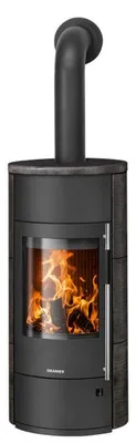 Produktbild von Oranier | Kaminofen | Polar Neo Aqua | 10 kW | Schwarz, Keramik Namib