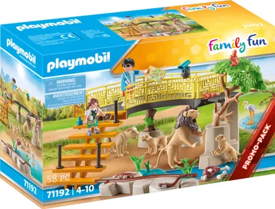 Produktbild von PLAYMOBIL Family Fun 71192 Löwen im Freigehege