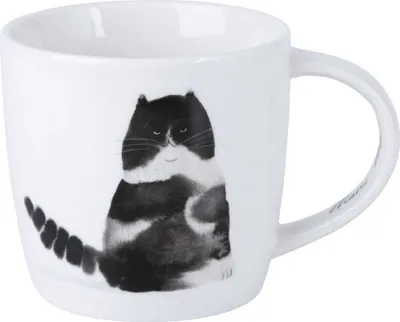 Image de FELINE FRIENDS Tasse 400 ml, Grumpy Cat, porcelaine, en boîte cadeau