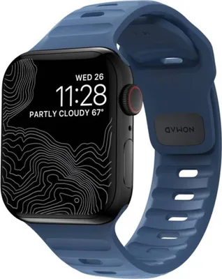 Obrázok produktu pre Nomad Sport Band, Skupina, Smartwatch, Modrá, Apple, 41mm / 42mm, Guma
