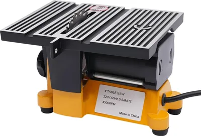 Obrázek produktu pro Mini stolní pila, stejnosměrný motor 90 W, rychlost 4500 otáček za minutu, černá barva