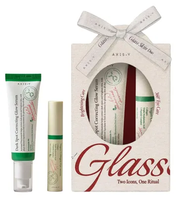 Produktbild von AXIS-Y Glass Skin Duo Set (Glow Serum + Augenserum)