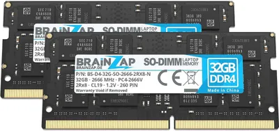 Financial Intelligence CDセット BRAINZAP 16 GB pamięci RAM DDR3 SO-DIMM PC3-12800S 2Rx8