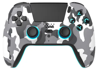 Image de Freaks and Geeks PS5 Controller Weiß Camouflage, kabellos