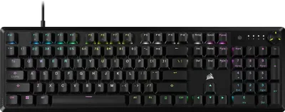 Produktbild von Corsair K70, Volle Größe (100%), Kabelgebunden, USB, Mechanischer Switch, Schwarz