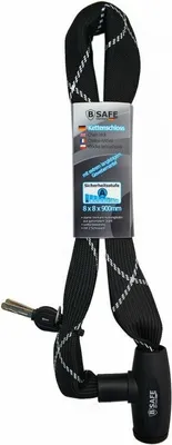 Immagine prodotto di Lucchetto per catene di biciclette e moto 8 x 8 x 900 mm con guaina speciale intrecciata