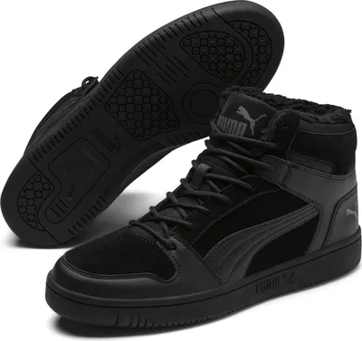 Produktbild von Puma Rebound LayUp SD Fur Sneaker high Schwarz