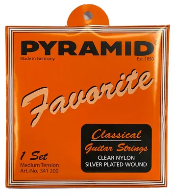 Produktbild von PYRAMID 341200 Gitarre Nylon Favorite E1-E6 Saiten