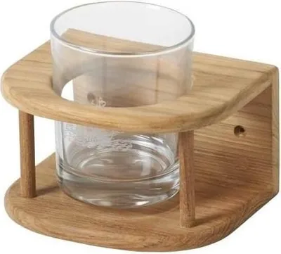 Produktbild von Glasgestell aus Teakholz
