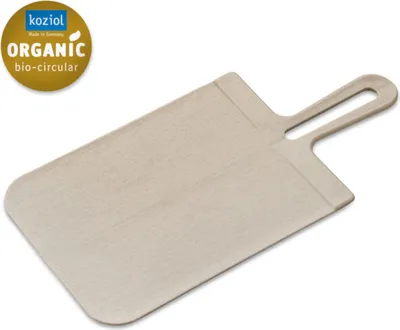 Produktbild von Koziol Schneidebrett SNAP S - 100% organic, Spülmaschinengeeignet, Hellbeige
