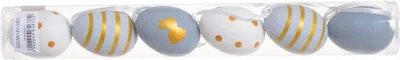 Immagine prodotto di uova di Pasqua in tubo 6 pz. bianco/grigio |  22CAN18Y-2301