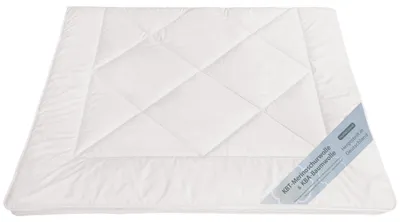 Produktbild von Bettdecke 135x200 Winter Merino Schurwolle kbT Bio Baumwolle kbA Duo-Decke Natalia