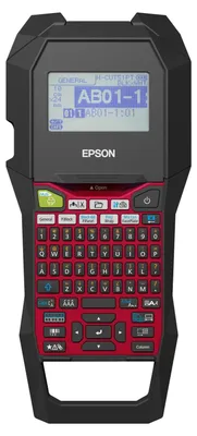 Produktbild von Epson LabelWorks LW-Z700FK, QWERTY, Wärmeübertragung, 180 x 180 DPI, 30 mm/sek, Schwarz, Rot