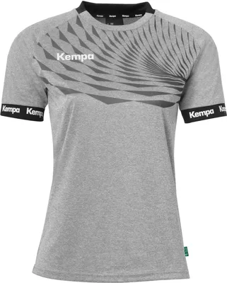 Image de Kempa Wave 26 Shirt Women, dark grau melange/anthra