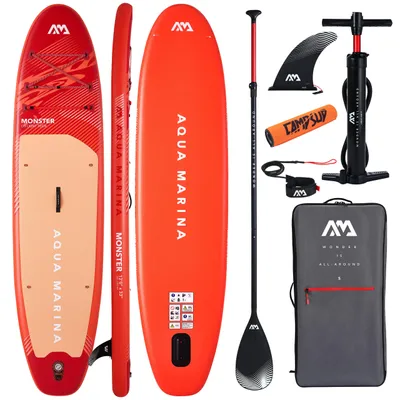 Produktbild von SUP Board Aqua Marina Monster 12'0" 2026 Sky Glider | 170 kg | Set inkl. Paddle Float