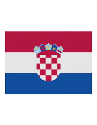 Obrázek produktu pro Vlajka s potiskem Chorvatsko