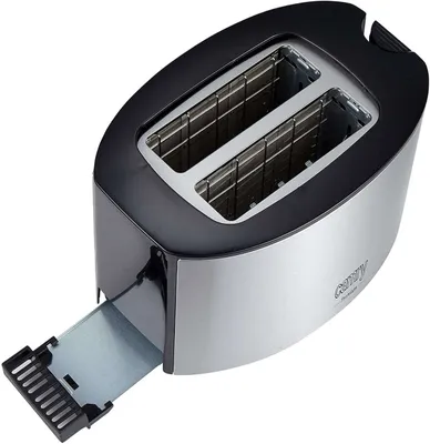 A toaster on a white background.