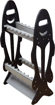 Produktbild von York Fish Angeln Rutenständer für 16 Ruten Regal Rutenablage Rutenhalter Standrutenständer