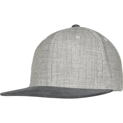 Zdjęcie produktu dla FLEXFIT 6089VM | Melanżowy welurowy snapback, zapięcie na zatrzaski - Kolor: Szary/Szary - Rozmiar: Jeden rozmiar