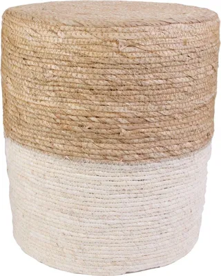 Obrázek produktu pro Kulatá PUFA Bolsa přírodní | bílá | BOHO
