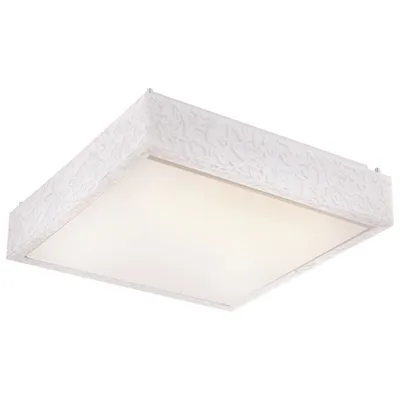 Produktbild von Deckenleuchte LED Wohnzimmer Deckenlampe Küche Flur eckig weiß Nachbildung 41677