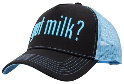 Produktbild von King Kerosin Trucker Cap "Got Milk?" Black