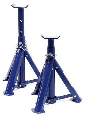 Immagine prodotto di Cavalletti di sostegno per auto - 2 t per cavalletto - Coppia - 270 - 365 mm - Altezza regolabile
